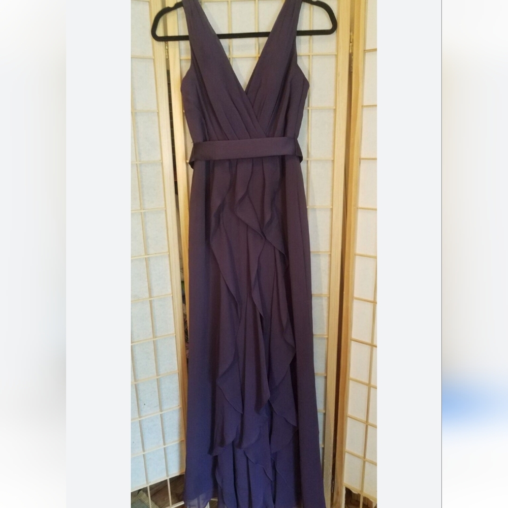 Vera Wang purple beautiful dress - Picture 1 of 4